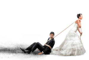 Hombres con miedo al compromiso - boda